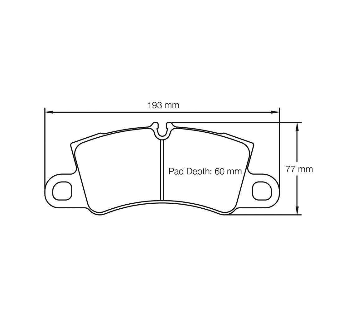 4 brake pads set - PAGID