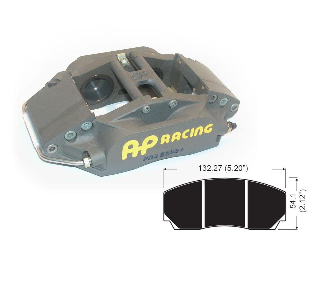 4-piston caliper PRO5000+ series