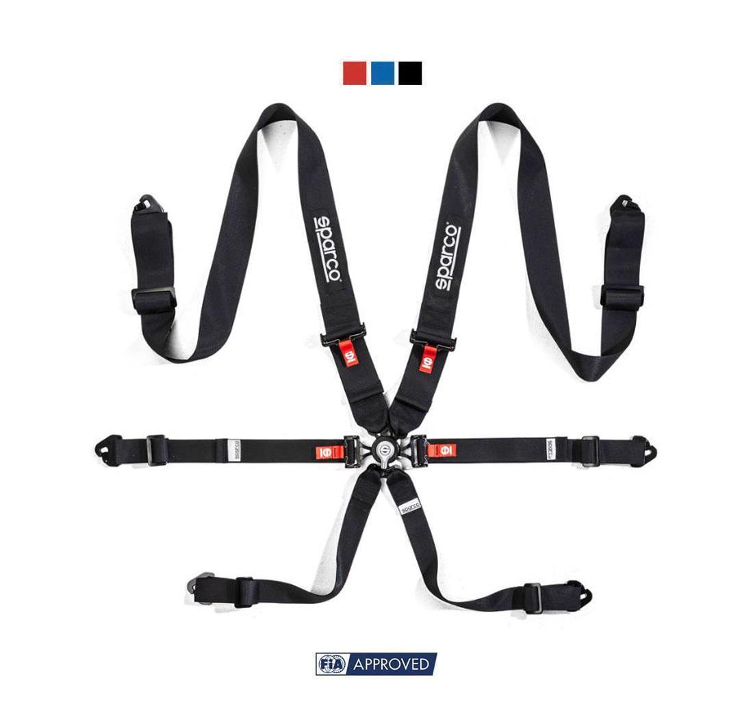 6 Points TOURING SPARCO COMPETITION H-3 STEEL