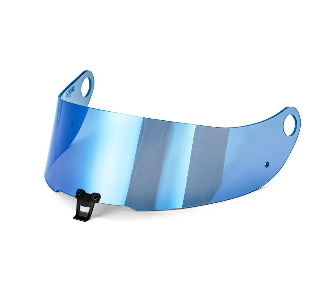 Sparco full face Helmet blue iridium visor for PRIME RF-10W supercarbon
