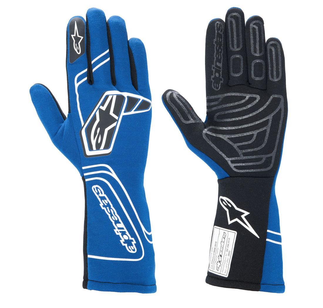 Alpinestars race gloves TECH-1 START v4 - blue - size XL