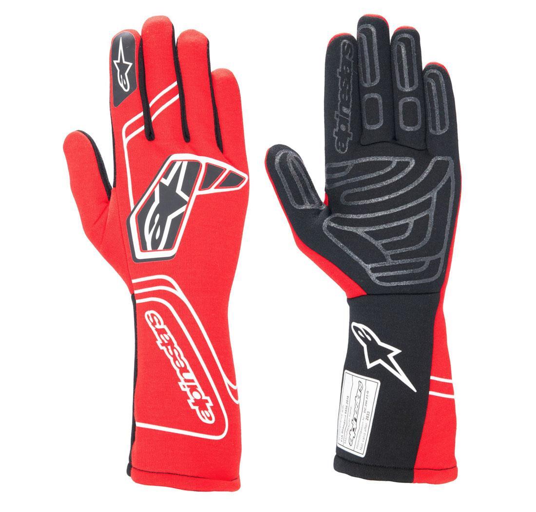Alpinestars race gloves TECH-1 START v4 - red - size S