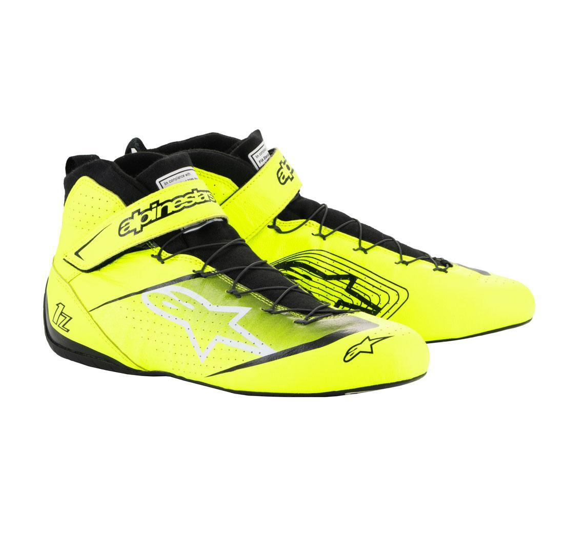 Botas TECH-1 Z v3 de Alpinestars, amarillo fluo/negro, número 37
