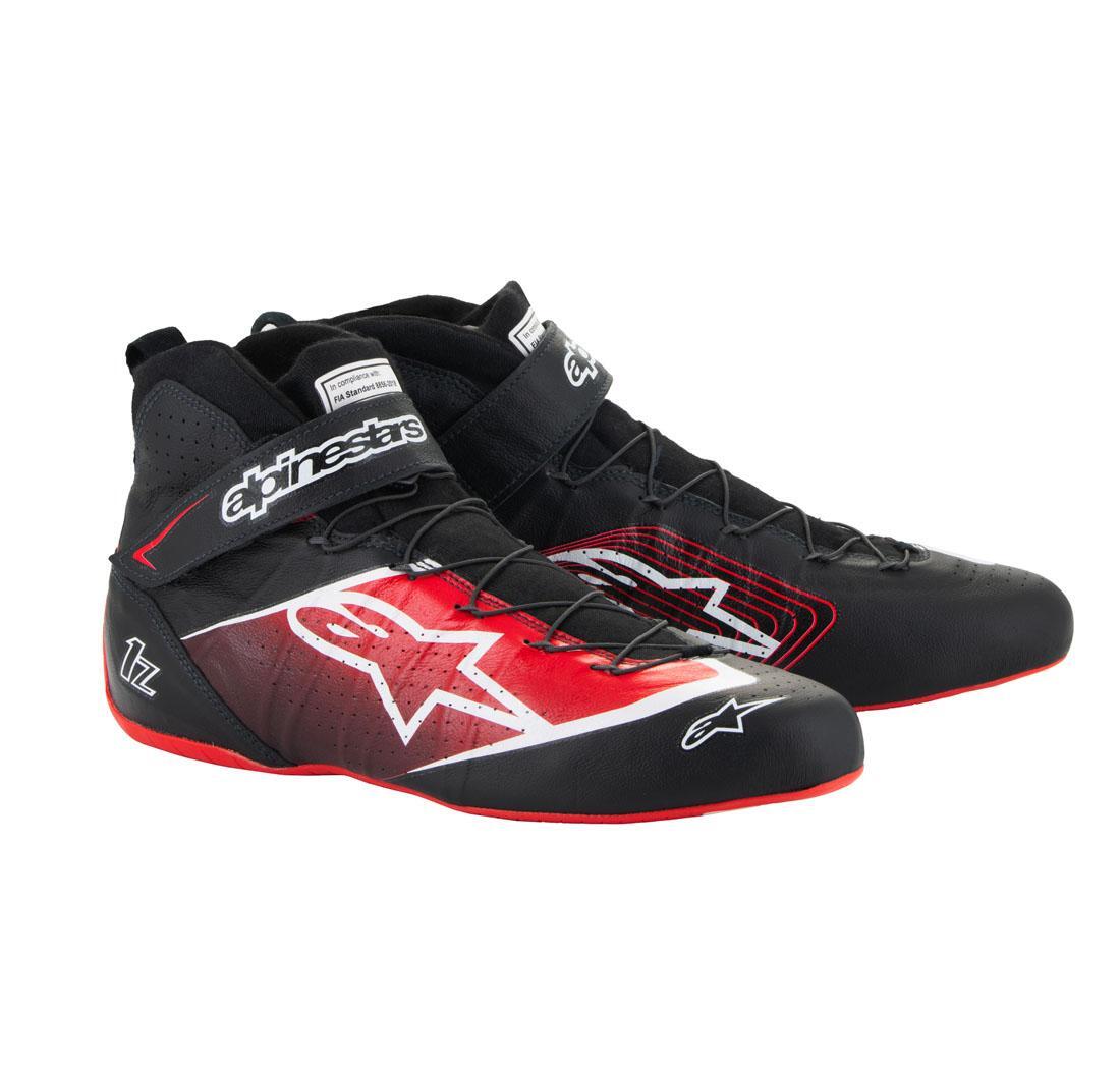 Botas TECH-1 Z v3 de Alpinestars, negro/rojo, número 37