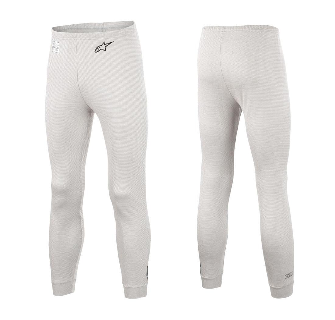 Pantalones ignifugos Alpinestars RACE V3 - blanco - talla L