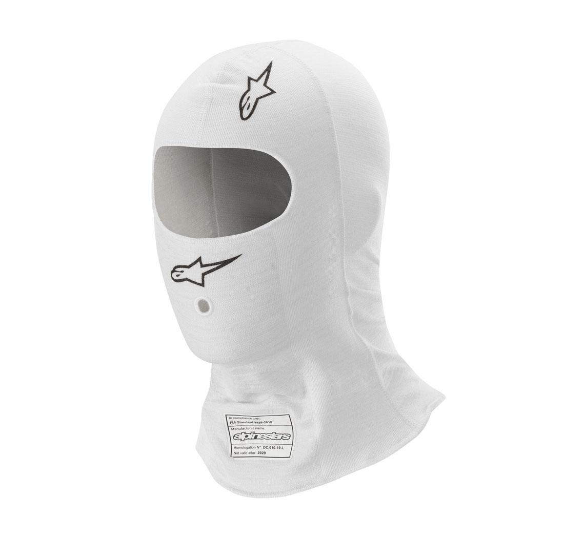 Balaclava Alpinestars RACE V3 - blanco - S-M