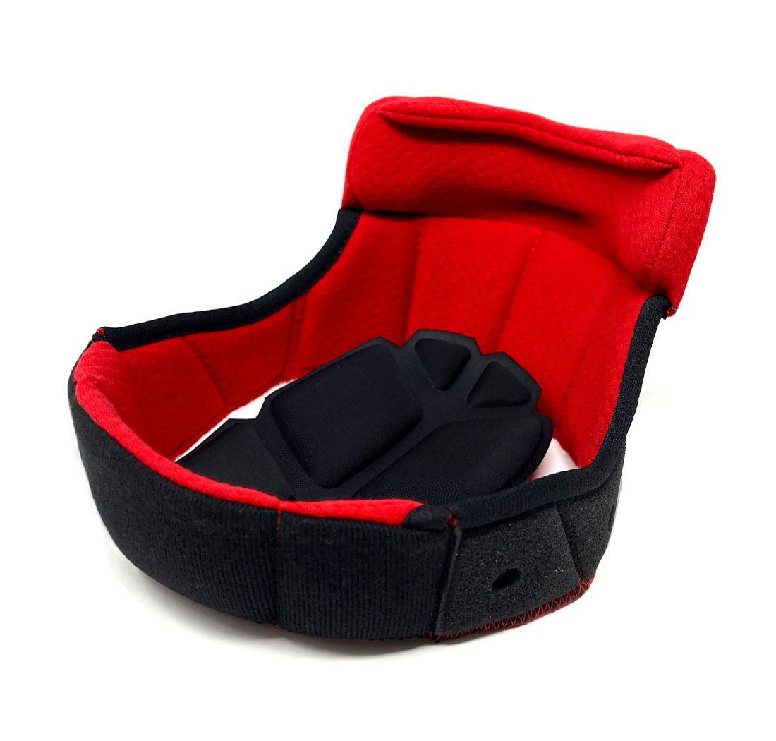 Acolchado de casco FLUX & STEALTH - top M+ - rojo