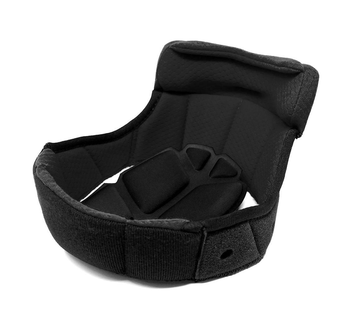 Acolchado de casco FLUX & STEALTH - top XS - negro