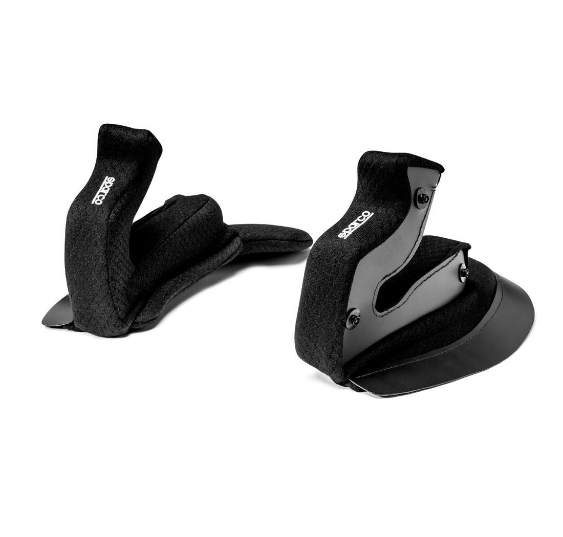 Acolchado de casco PRIME RF-10W SUPERCARBON - cheek 25mm - negro