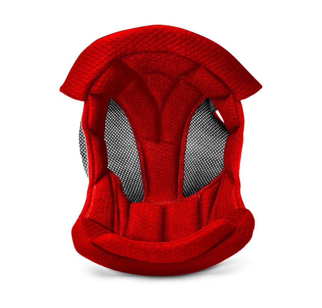 Acolchado de casco PRIME RJ-i & RF-10W SUPERCARBON - top XL - rojo