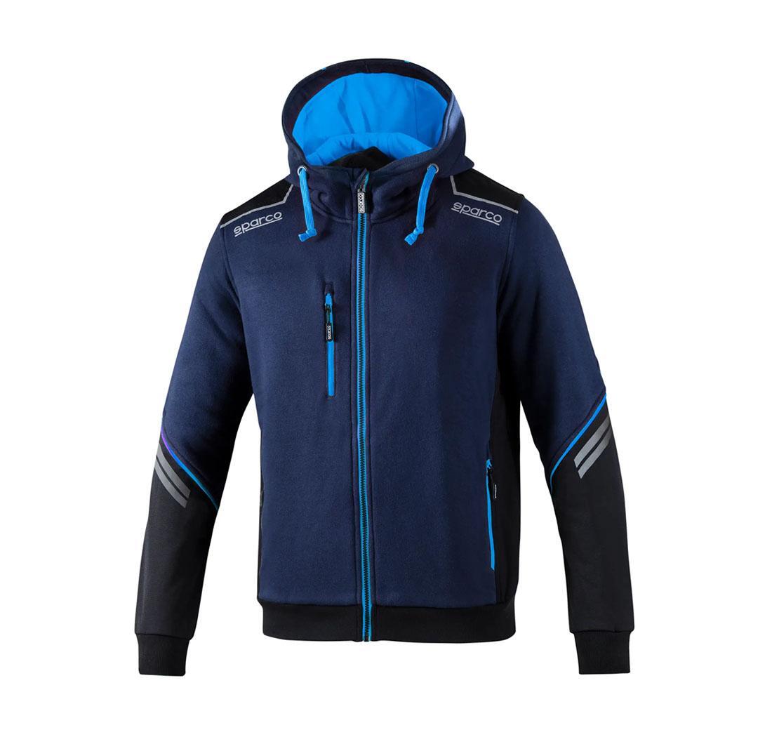 Sudadera técnica TECH HOODED FULL ZIP Colorado - azul marino/azul L
