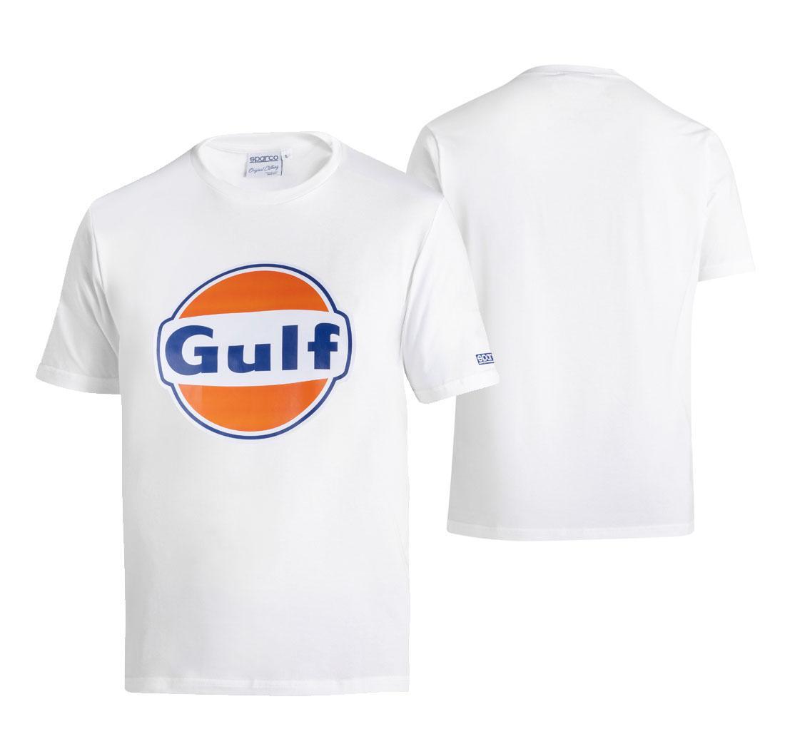 T-shirt brand GULF Sparco - white - XL