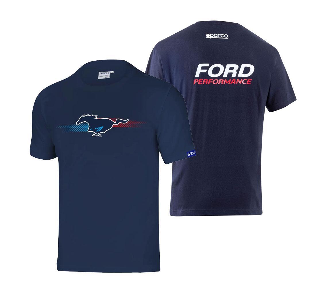 T-shirt FORD PERFORMANCE Sparco - navy blue - L