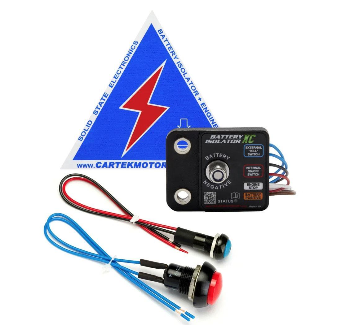 Kit de coupe-circuit électronique Cartek XS - Bleu