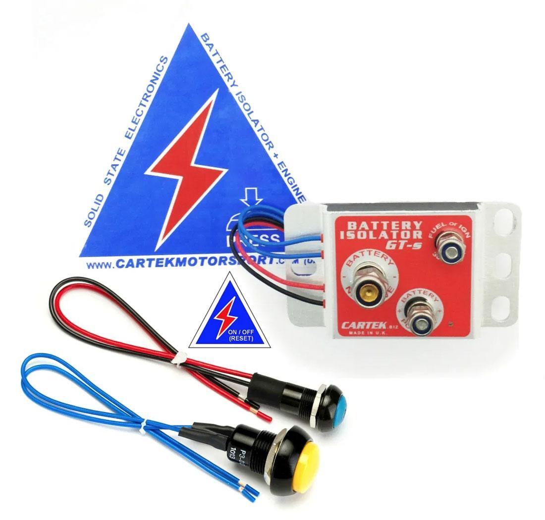 Kit de coupe-circuit électronique Cartek GT - jaune