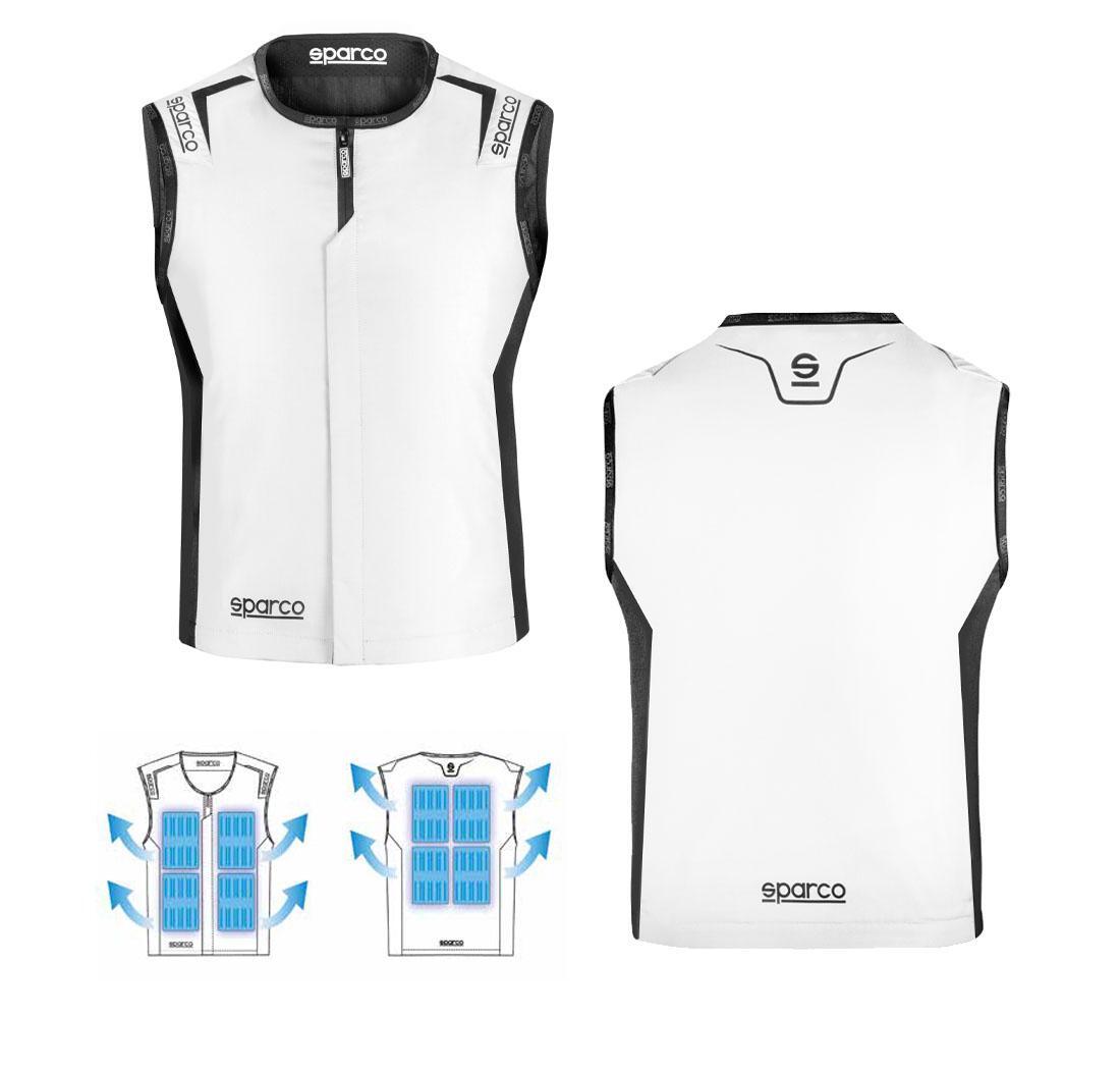 Gilet réfrigérant LIGHT blanc - XL