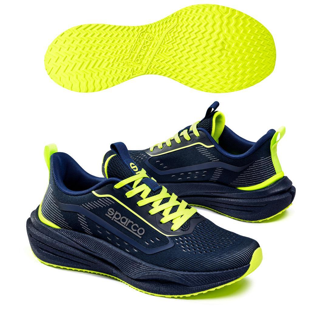 S-CAPE shoes - navy blue/lime - Size 45