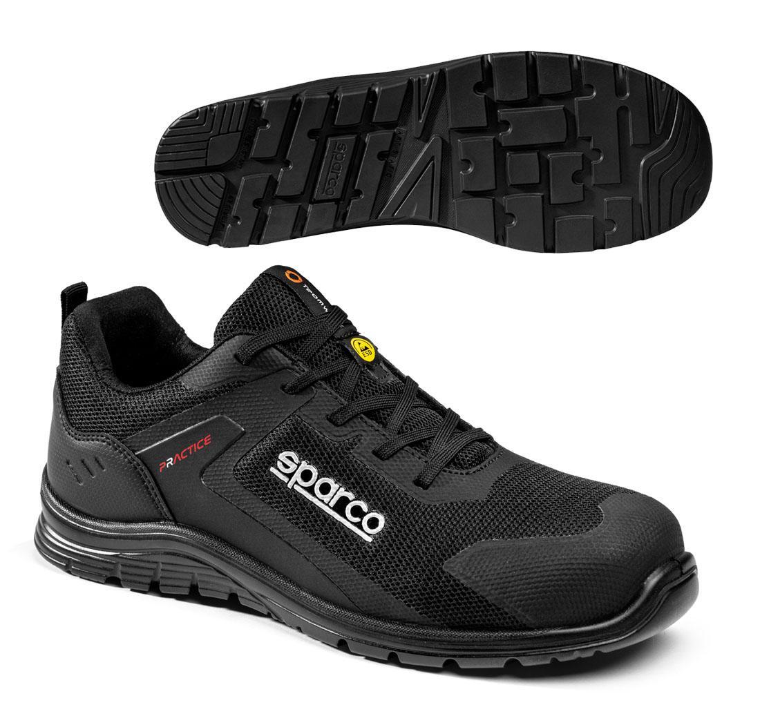 Safety shoe Sparco PRACTICE ADV KYFFIN Black - 45