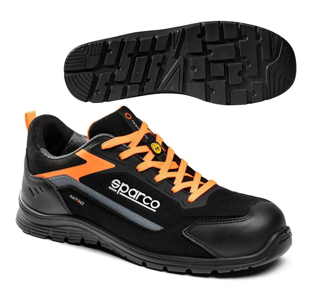 Safety shoe Sparco NITRO ADV ELFYN Grey Fluo Yellow - 43