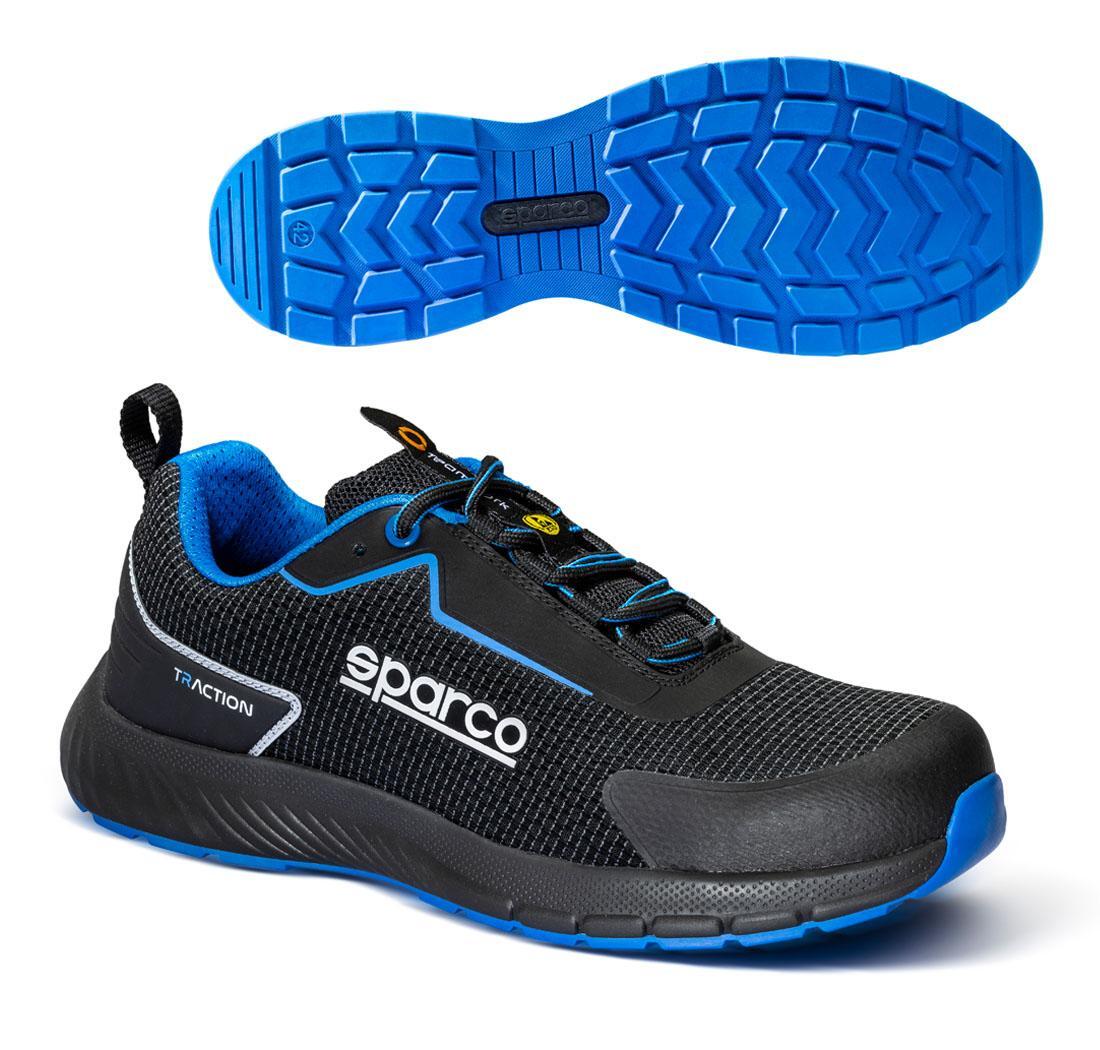 Safety shoe Sparco TRACTION SUZUKA Black blue - 46