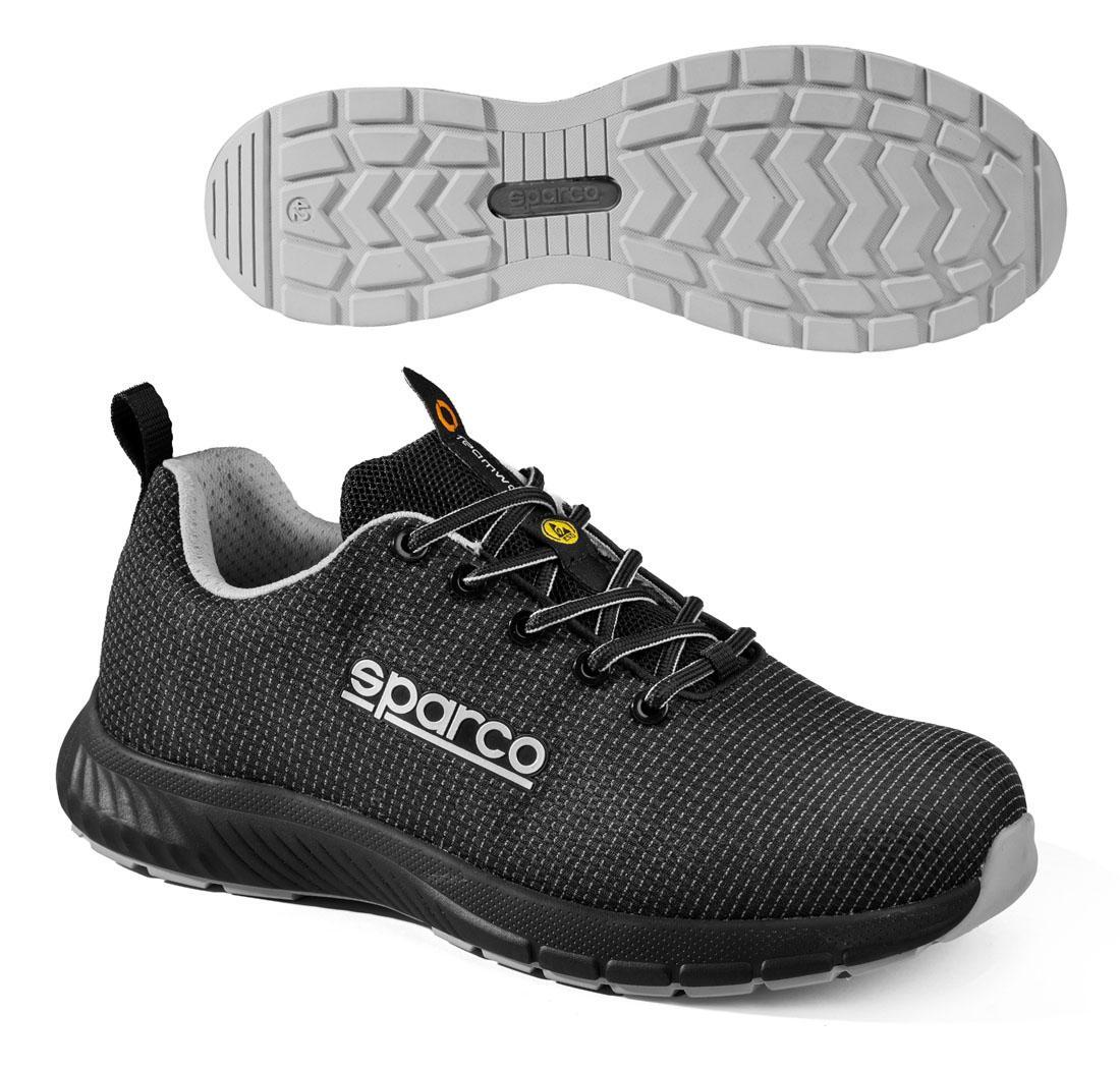Safety shoe Sparco TRACTION S3S ASAN Black silver - 43