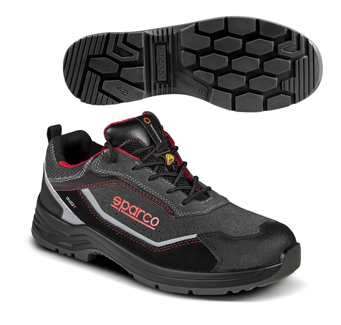 Safety shoe Sparco INDI S1PS DETROIT Black gray - 47