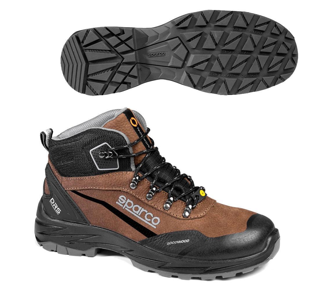 Safety shoe Sparco GOODWOOD VALLEY Brown - 48