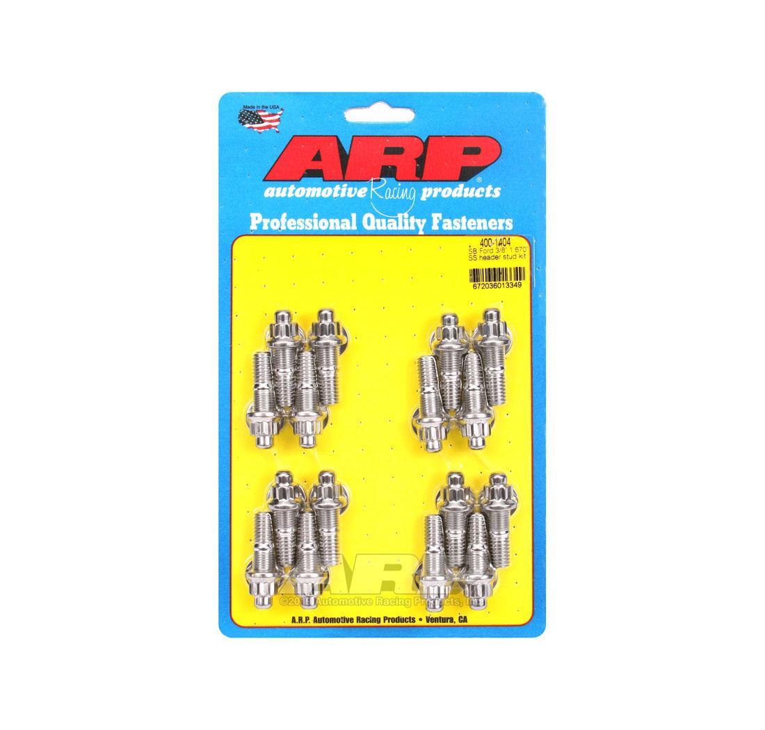SB Ford 3/8 x  1.670 SS head stud kit