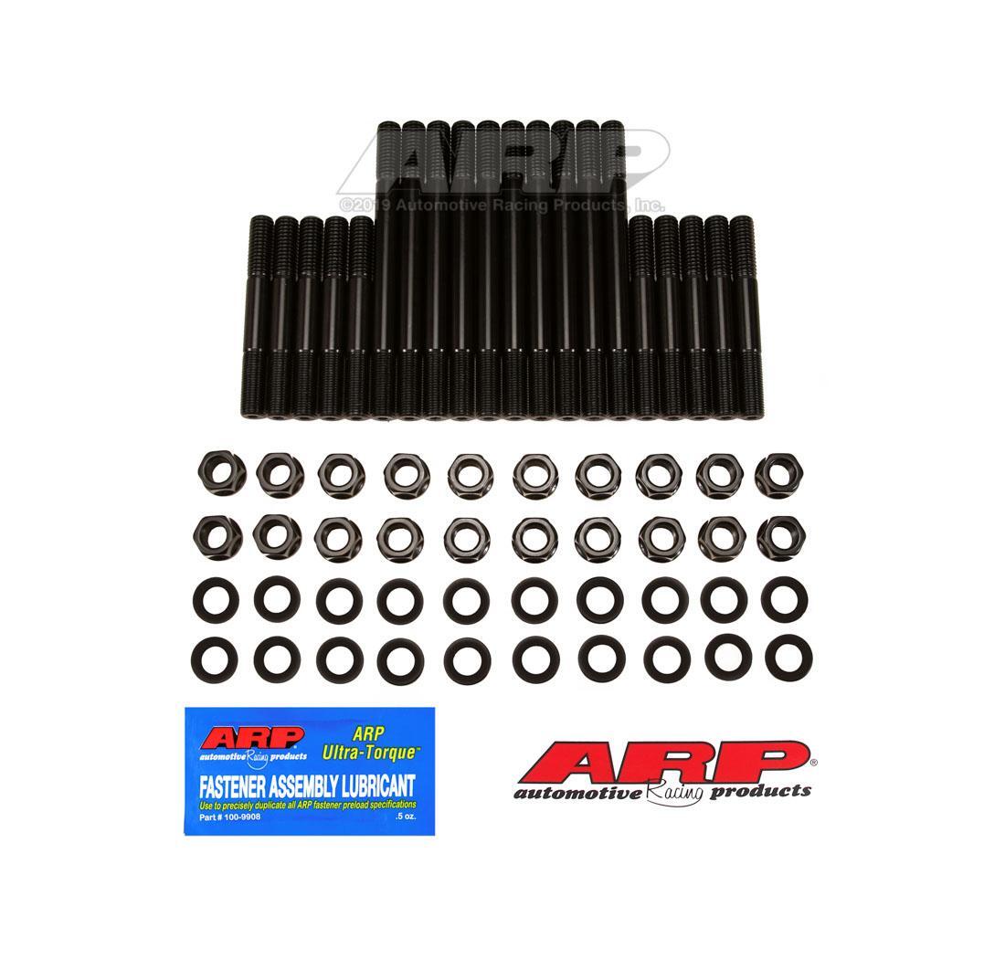 Ford 351R Block, w/6049-N351 heads, head stud kit